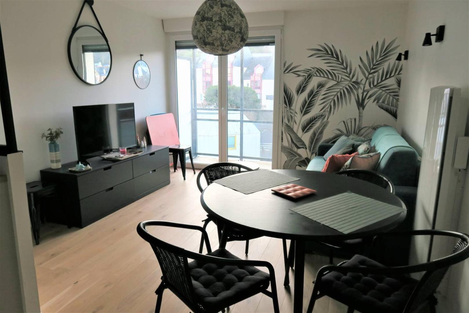 Bel Appartement Neuf Plage De Trestraou A Perros-Guirec - Ref 862 외부 사진