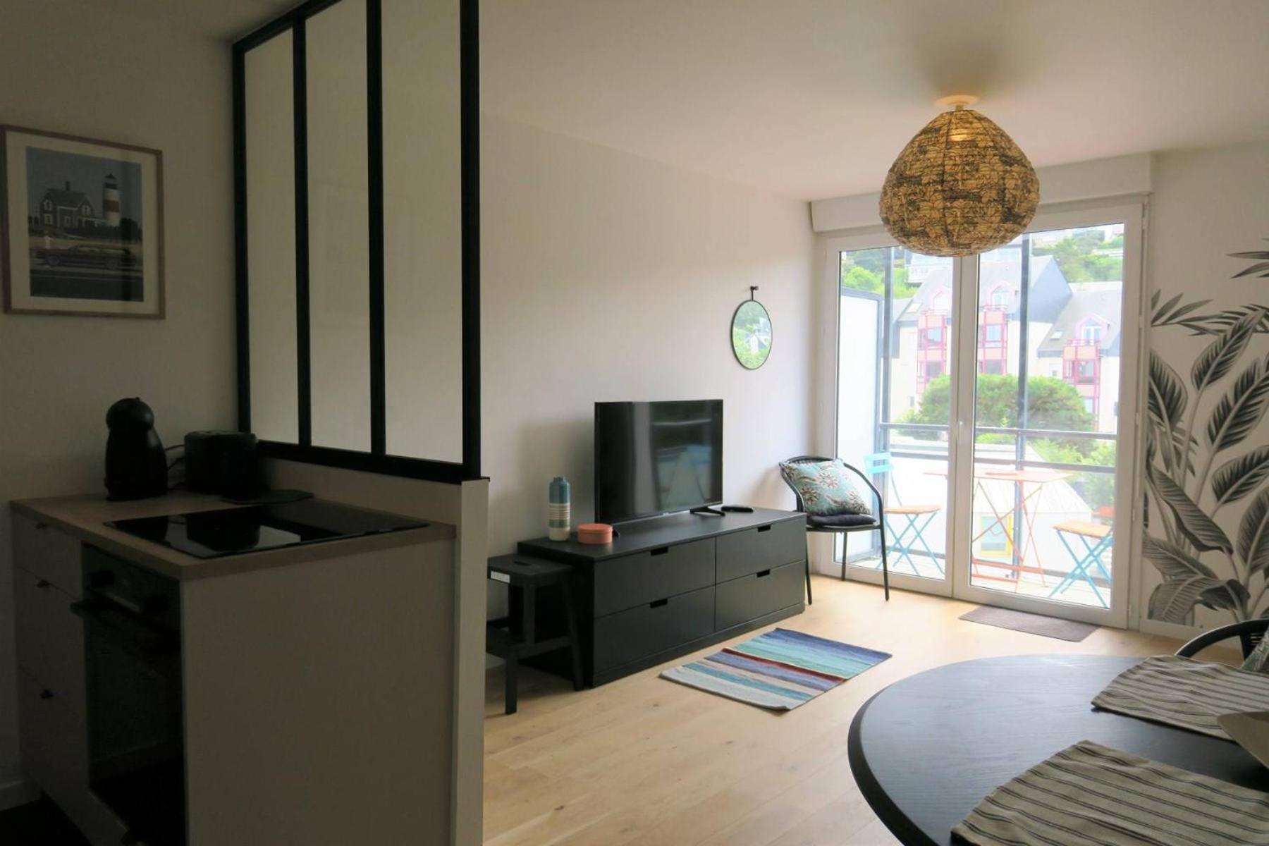 Bel Appartement Neuf Plage De Trestraou A Perros-Guirec - Ref 862 외부 사진