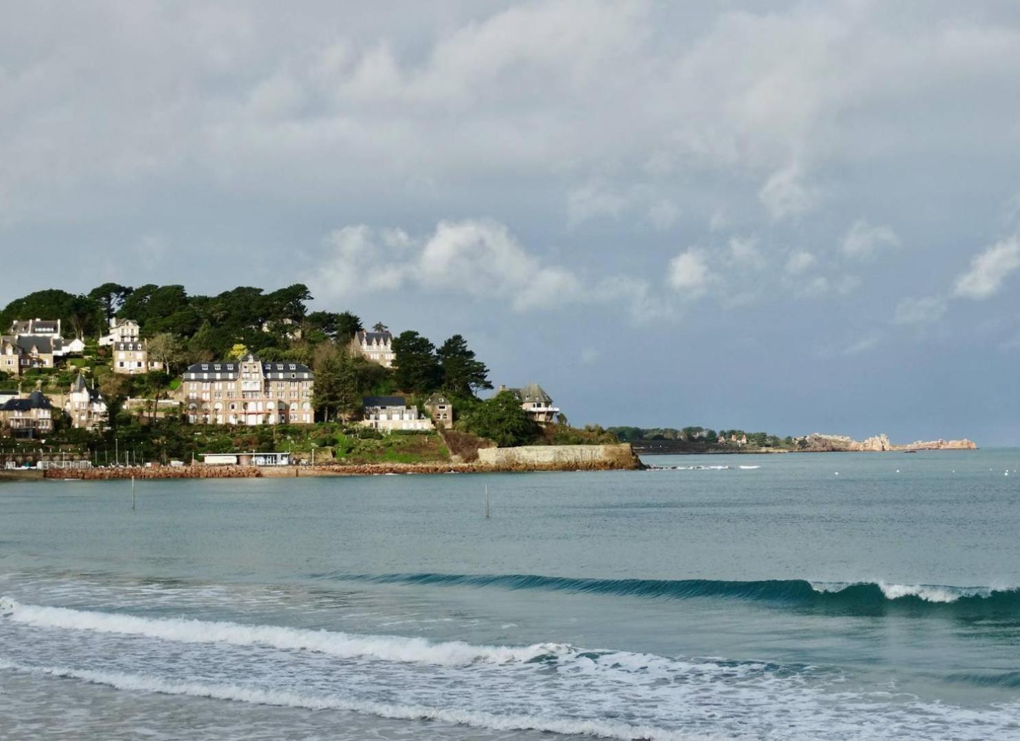 Bel Appartement Neuf Plage De Trestraou A Perros-Guirec - Ref 862 외부 사진