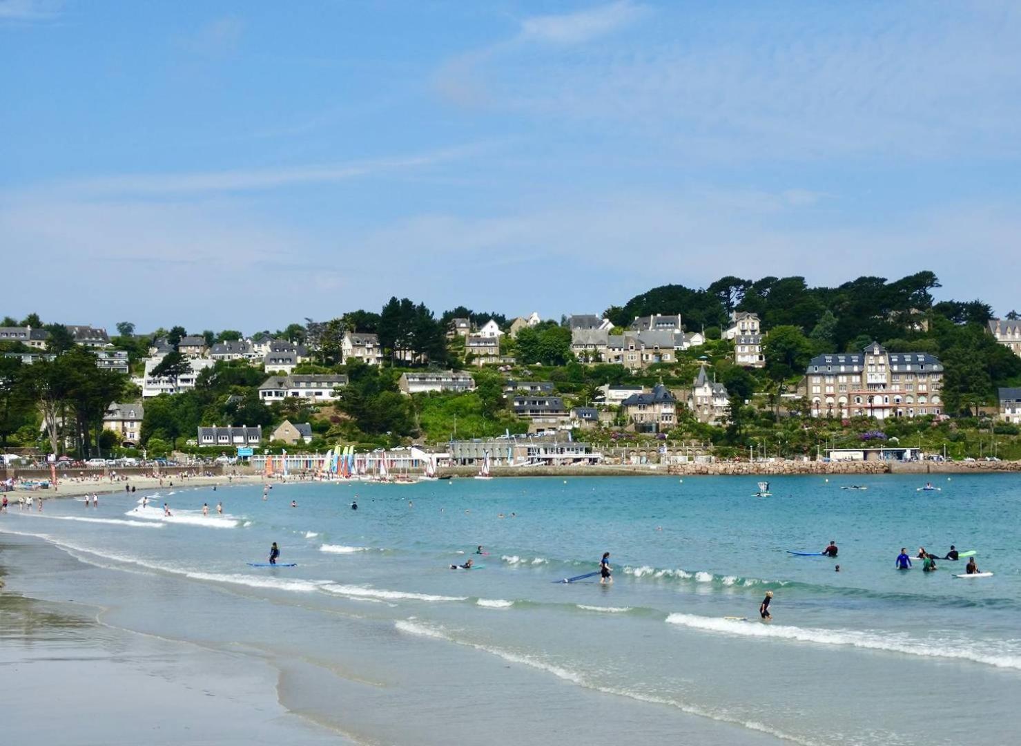 Bel Appartement Neuf Plage De Trestraou A Perros-Guirec - Ref 862 외부 사진